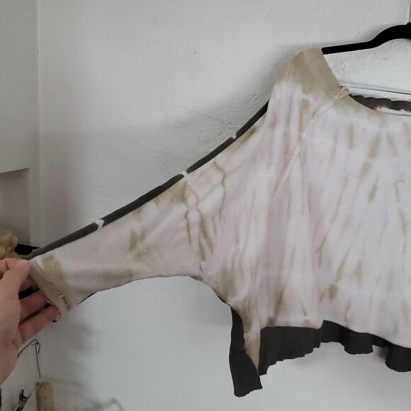 Free People Cropped Oversized Sweater  Size XS - Picture 6 of 16